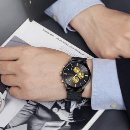 Multifunction Chronograph Men's Quartz Watch