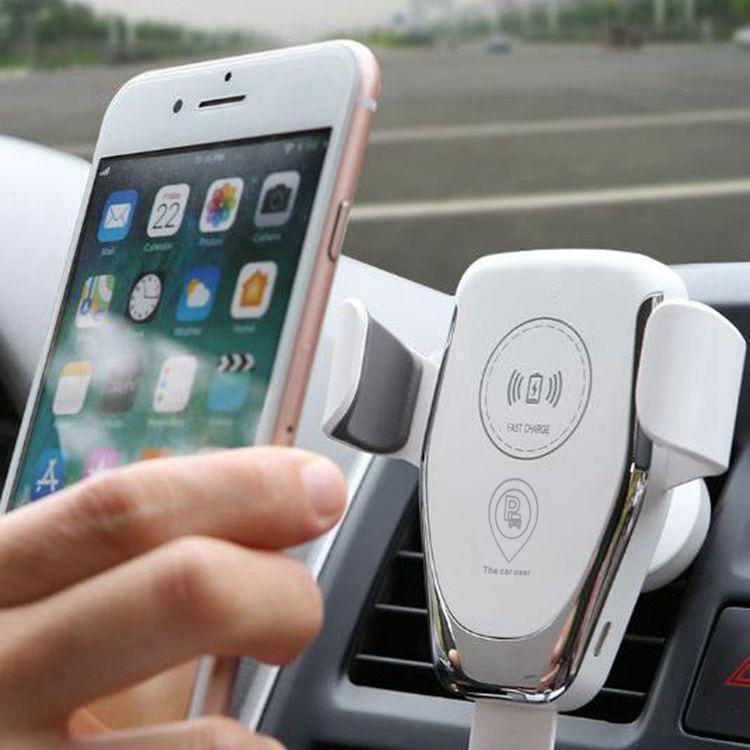 Super Fast Wireless Car Charger for iPhones & Samsung