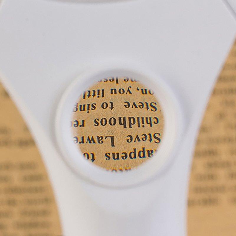 LED reading magnifier