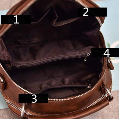 Women Fashion Leather Tote Messenger Bag
