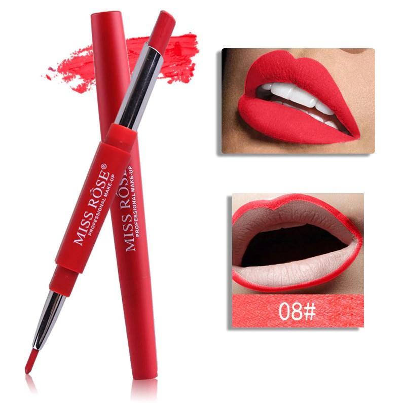 8 Color Double-End Long Lasting Waterproof Lipstick Tint