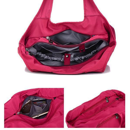 Capacity Oxford Shoulder Bag