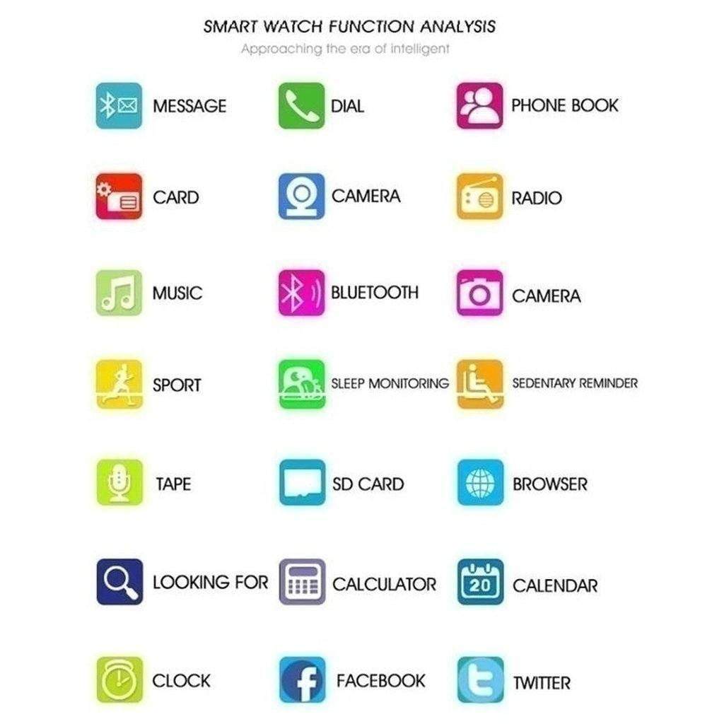 GT08 Multi Language Smart Watch