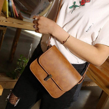 Women Leather Satchel Shoulder Tote Messenger Crossbody Bag