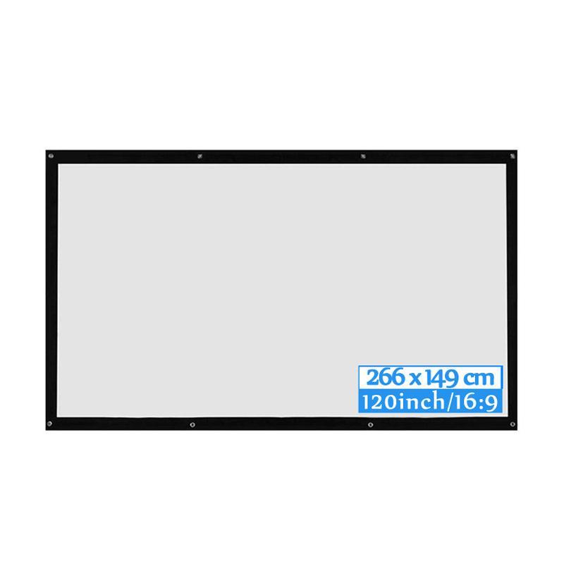 120in LED Projector Screen For Home Theater