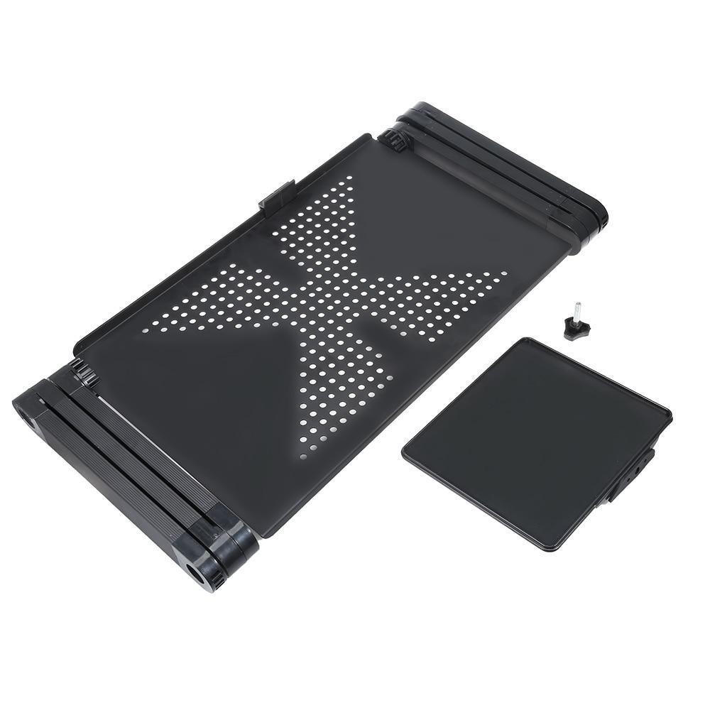 Ergonomic Adjustable Laptop Stand Folding Bed Desk Table