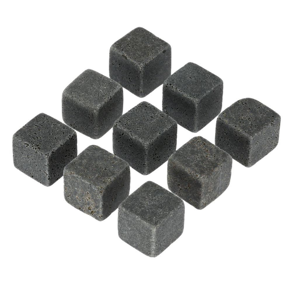 Granite Whiskey Cooling Stones (6 or 9pcs set)