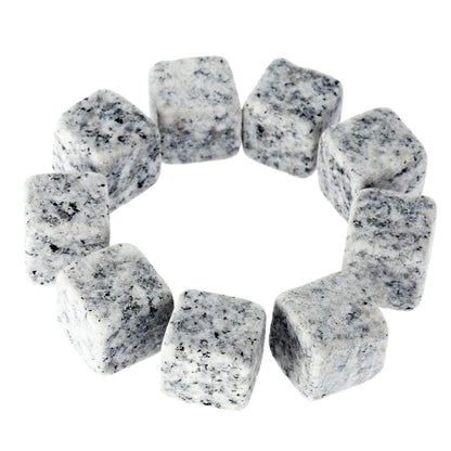 Granite Whiskey Cooling Stones (6 or 9pcs set)