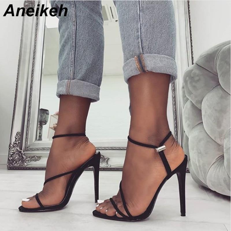 New Fashion Sandals Ankle Strap Cross-Strap Woman Sandals
