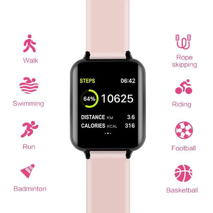 B57 Smart watches Waterproof Sports for iphone phone Smartwatch Heart Rate Monitor Blood Pressure Functions For Women men kid