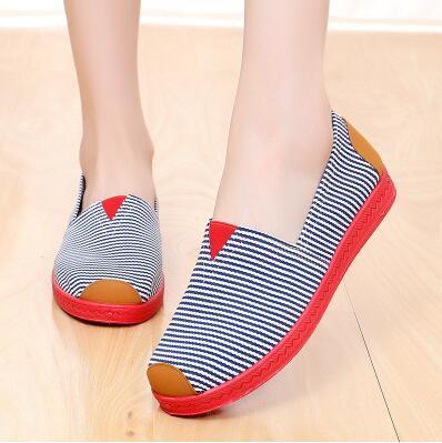 Cotton Fabric Shoes Baotou Home Out Soft Style Flats Women Soft Wear Fashionable Cool Flat Shoes