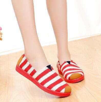Cotton Fabric Shoes Baotou Home Out Soft Style Flats Women Soft Wear Fashionable Cool Flat Shoes