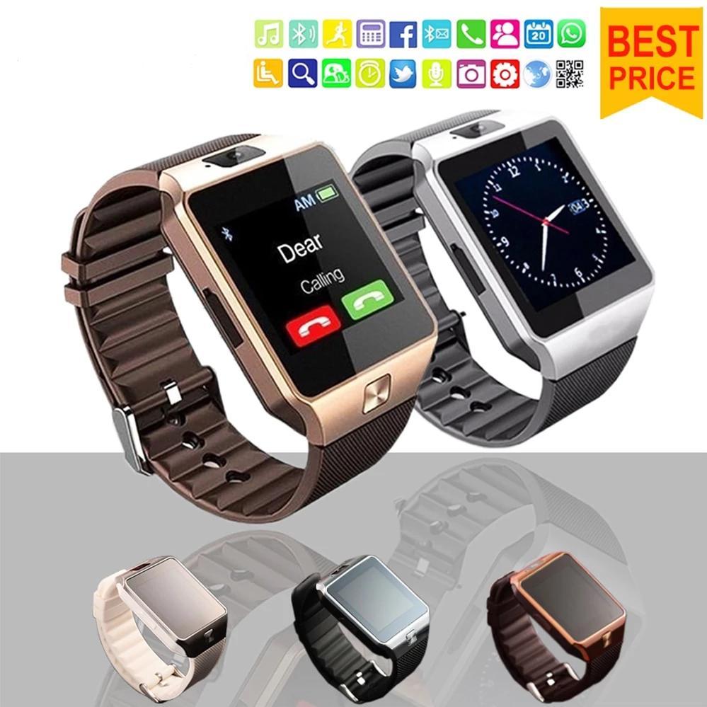 Bluetooth Smart Watch DZ09 Android Phone TF Sim Card Camera Men Women Sport Wristwatch For Iphone IOS PK Y1 A1 GT08 Smartwatch