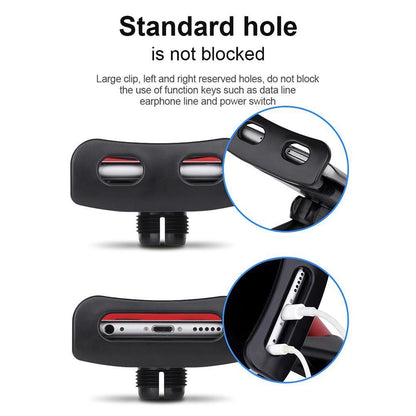 Car Rear Pillow Phone Holder freely adjustable Tablet Stand Car Back Seat Headrest Mount Bracket for iPhone Car Headrest Bracket