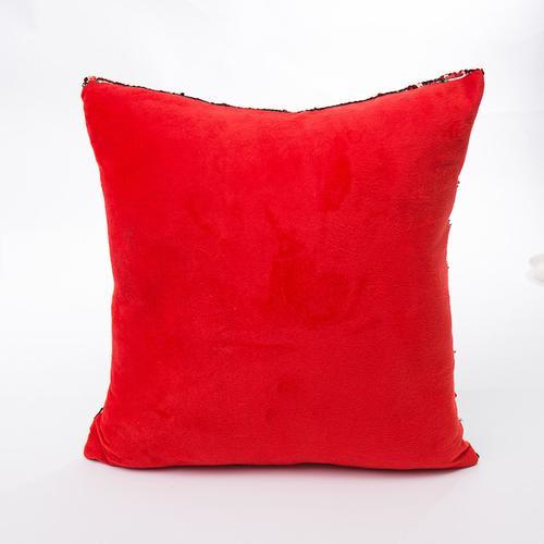 Reversible Sequin Christmas Pillow Cover