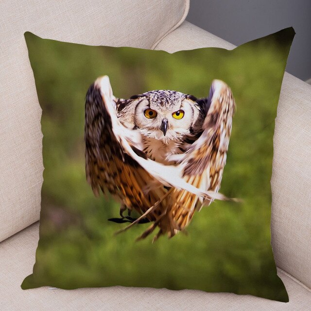 Cute Owl Pattern Pillowcase