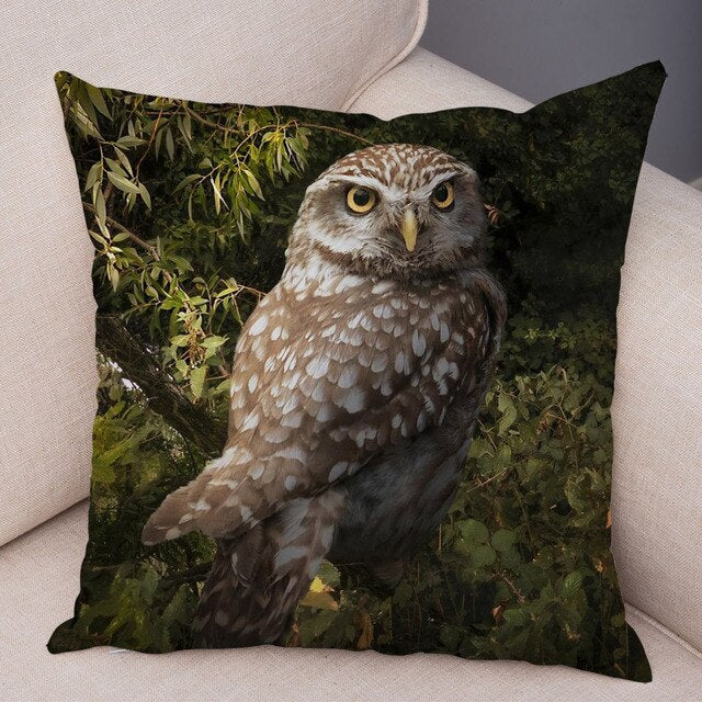 Cute Owl Pattern Pillowcase
