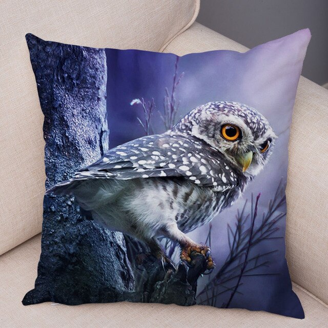 Cute Owl Pattern Pillowcase