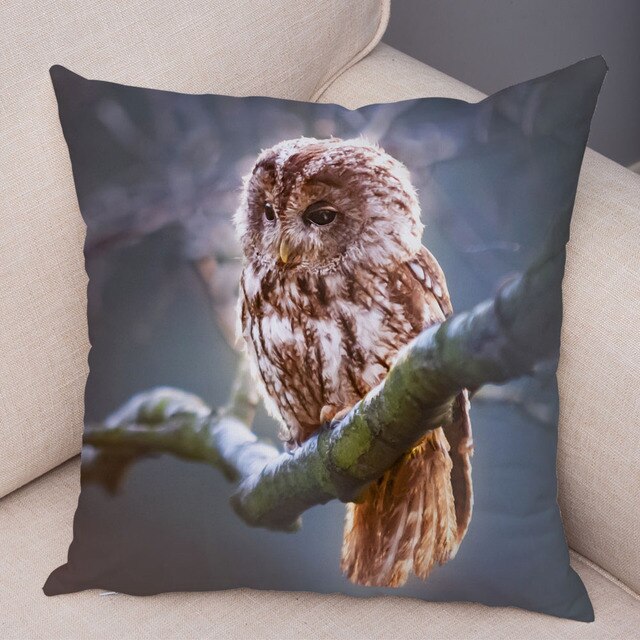 Cute Owl Pattern Pillowcase