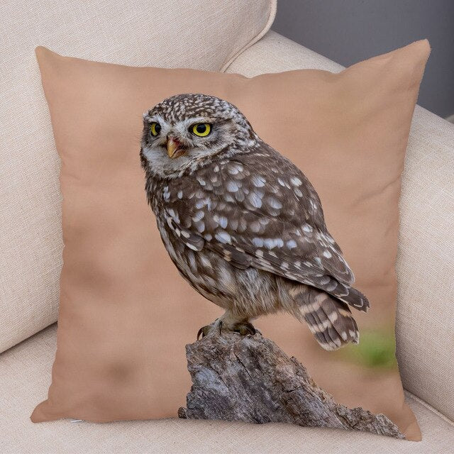 Cute Owl Pattern Pillowcase