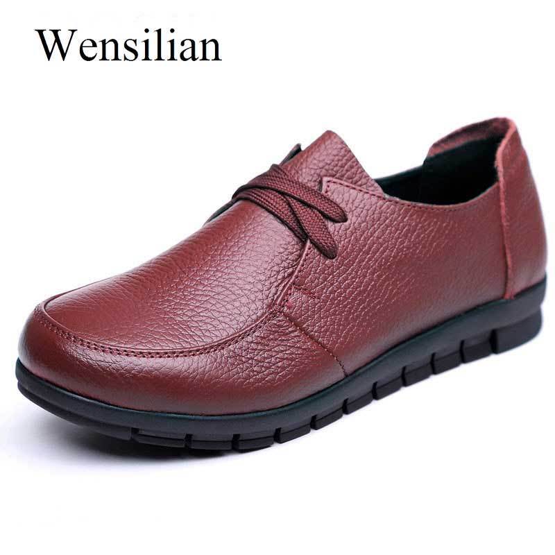 Designer Women Ballet Flats Black Genuine Leather Loafers