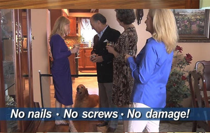 Magic Gate Pet Safety - Discreet way to protect pets all around the house