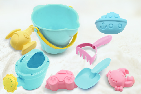 8Pcs Sandbeach Kids Beach Toys Castle