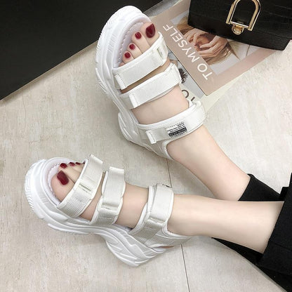 Gladiator Platform Women's Sandals Fashion Women Chunky Beach Sandal