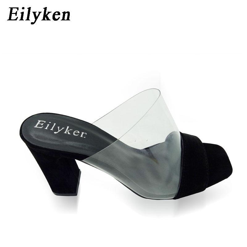 Woman Sandals Shallow Rome Mouth Female Casual Square heel