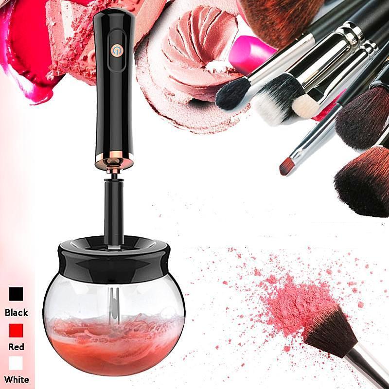 Electric Makeup Brush Cleaner Convenient Cleanser Cleaning Tool