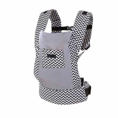 Ergonomic Cotton Baby Carrier Sling Adjustable Infant Toddler Carrier 5 to 36 Months