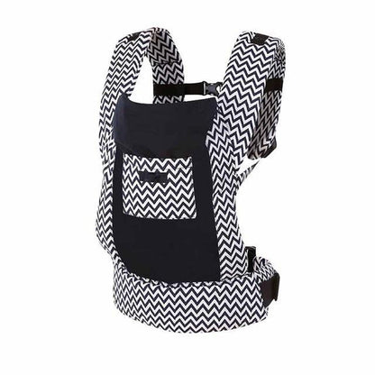 Ergonomic Cotton Baby Carrier Sling Adjustable Infant Toddler Carrier 5 to 36 Months