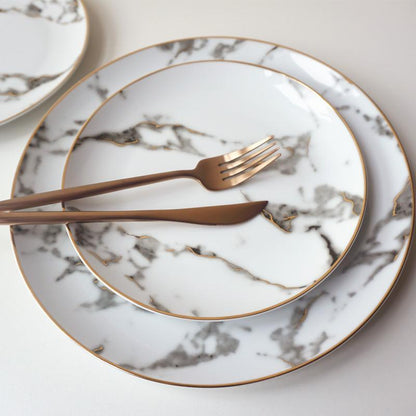 Marble Dinnerware Set