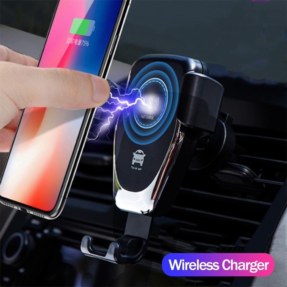 FAST 10W Wireless Car Charger Air Vent Mount Phone Holder For iPhone XS Max Samsung S9 Xiaomi MIX 2S Huawei Mate 20 Pro 20 RS