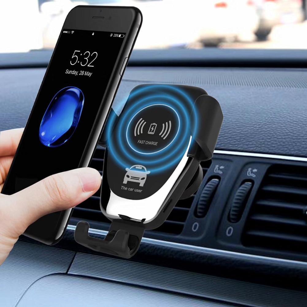 FAST 10W Wireless Car Charger Air Vent Mount Phone Holder For iPhone XS Max Samsung S9 Xiaomi MIX 2S Huawei Mate 20 Pro 20 RS