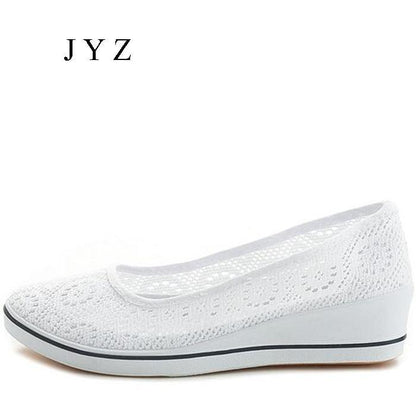 Fashion New Womens Flats Casual Soft Shoes