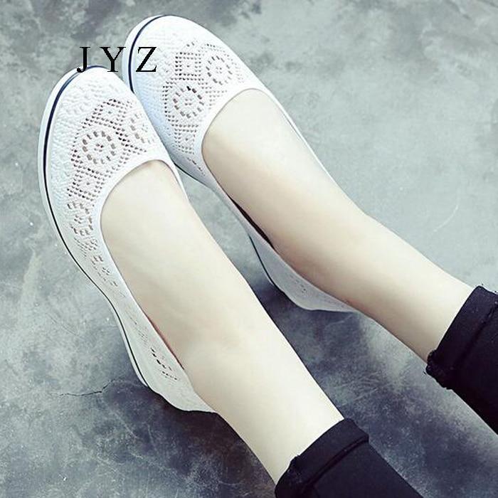 Fashion New Womens Flats Casual Soft Shoes