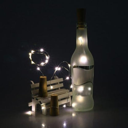 Cork Fairy Lights for Wine Bottles