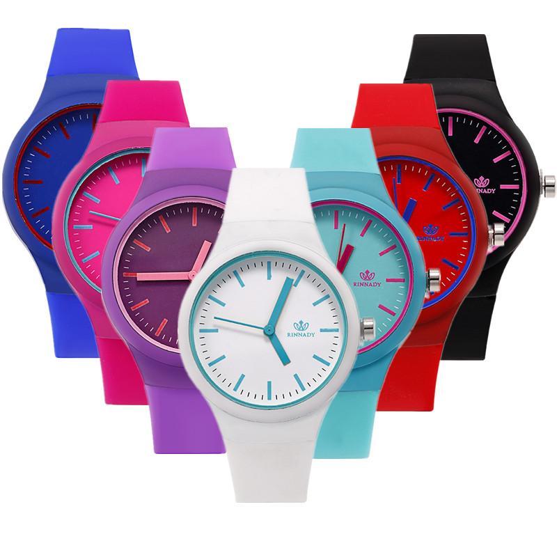 Fashion Women Watches Jelly Silicone Luxury Brand Watch Women Casual Ladies Quartz Wristwatches Clock reloj mujer zegarek damski