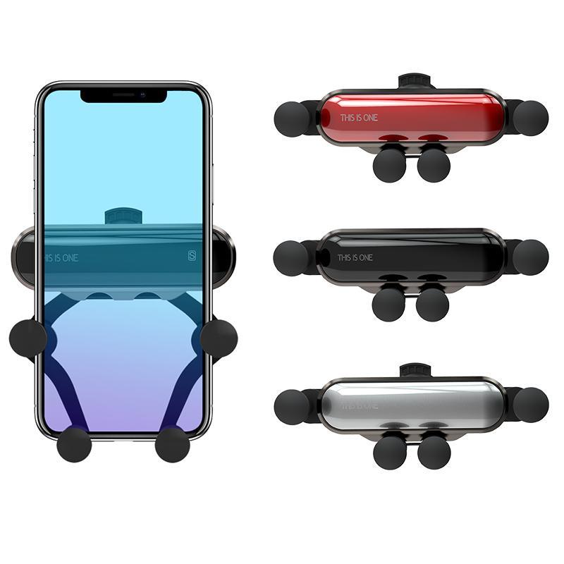 s Telescopic Phone Car Holder Gravity Linkage Handy Car Phone Holder Small Mobile Phone Navigation Stand In The Car