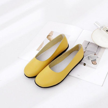 Flat Shoes Women Leather Loafers