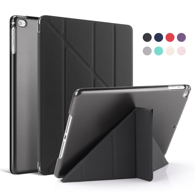 Magnetic Flip Leather Case For iPad 9.7inch Smart Sleep PU Cover For New iPad Fold Stand Protective Shell Coque Case