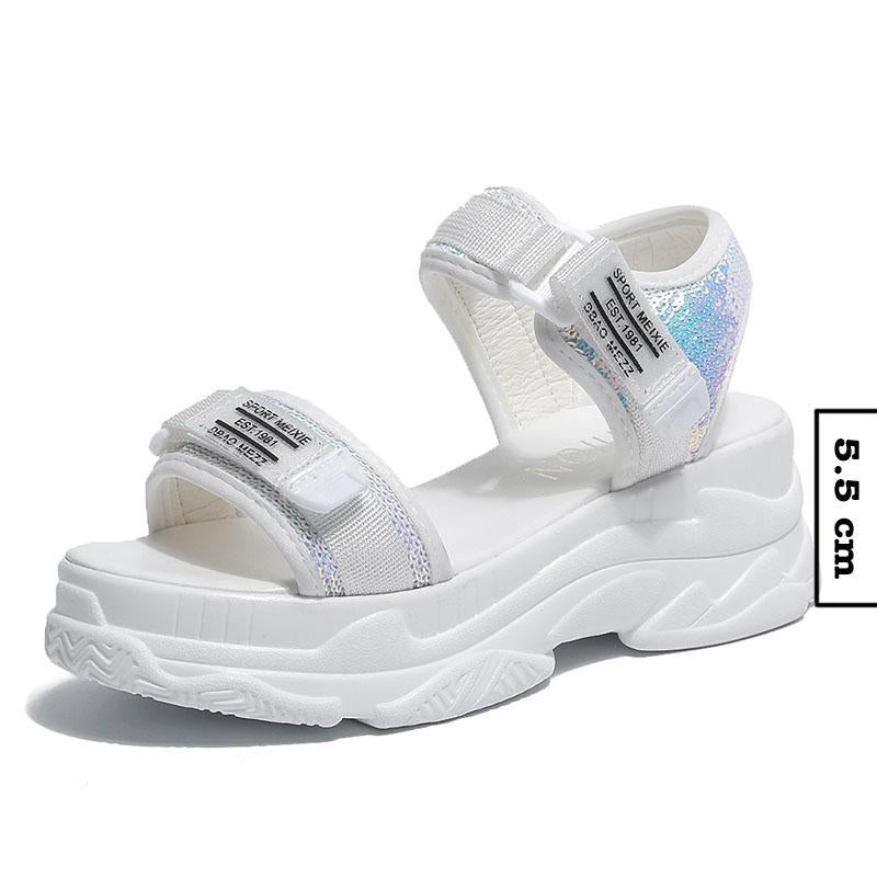 High Heeled Sandals Female  Women Thick Bottom Shoes
