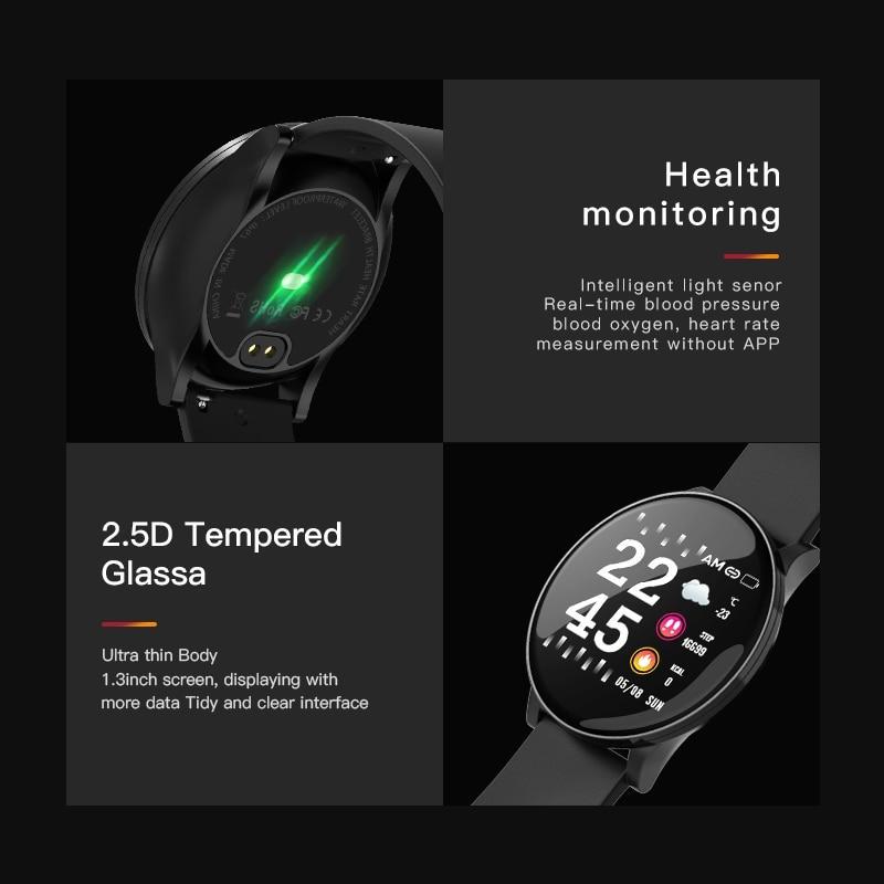 s New Men's and Women's Smart Watches Waterproof health monitoring multi sports mode gravity Sensing Bluetooth OTA upgrade