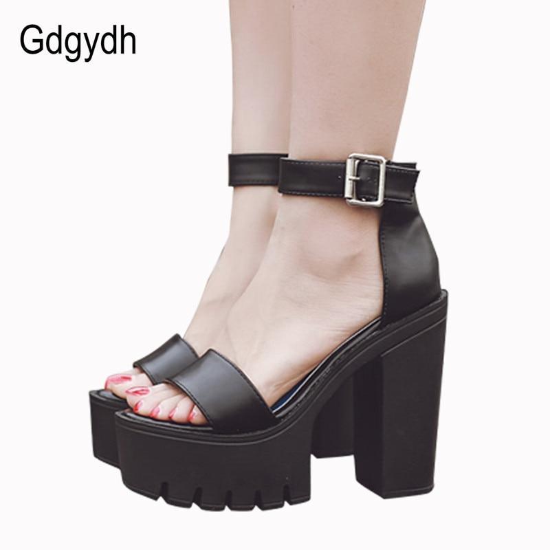 White Sandal Shoes for Women  New Arrival Thick Heels Sandals