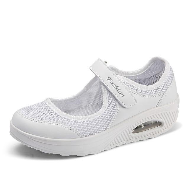 Fashion Women Flat Platform Shoes Woman