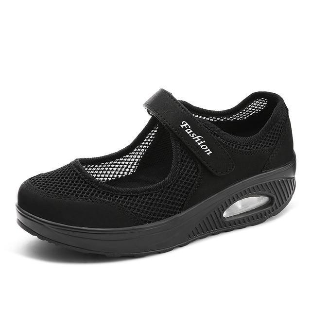 Fashion Women Flat Platform Shoes Woman
