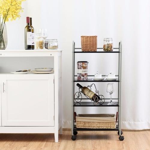 4-Tier Rolling Storage Cart