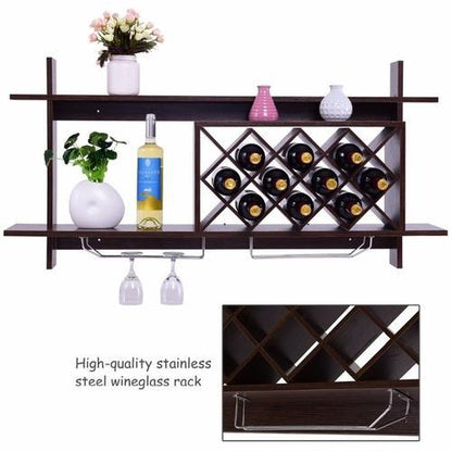 Wine Rack Hanging Shelf