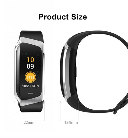 Fitband Smart Watch Waterproof Blood Pressure Oxygen Heart Rate Monitor Sport Bracelet